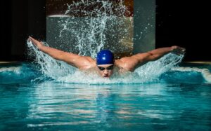 competitive swimming