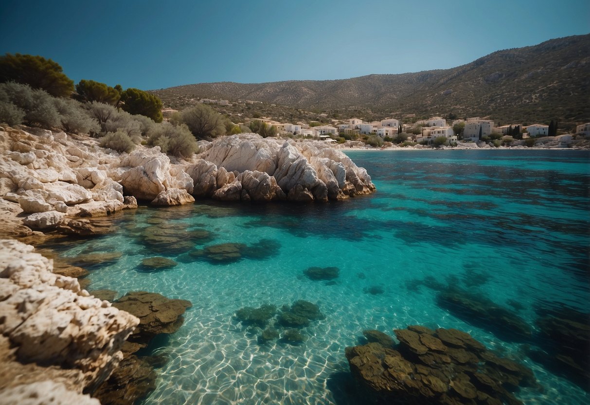 Crystal clear waters of the Mediterranean coast in Greece, Croatia, and Cyprus offer pristine conditions for open water swimming