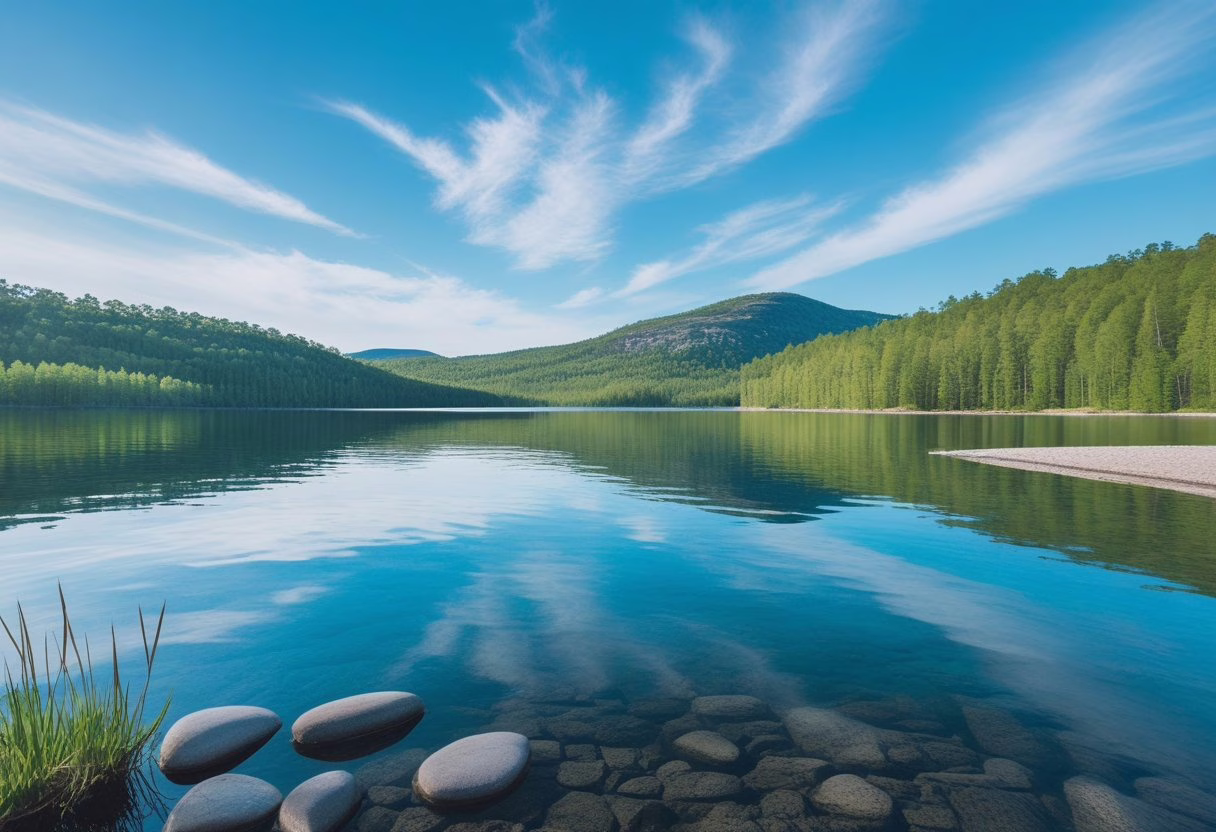 wild swimming in Sweden
